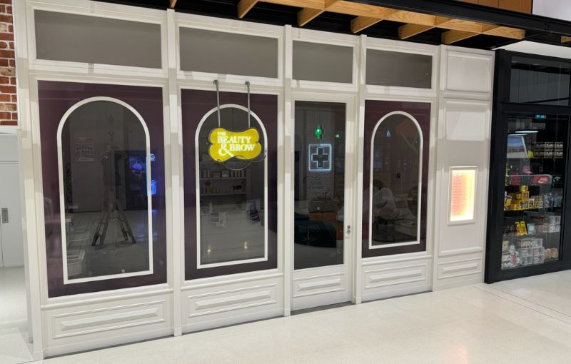 Beauty & Brow Plaza Feat Commerical Painting